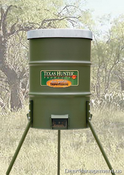 Protein Feeders for Whitetail Deer Hunting and Management