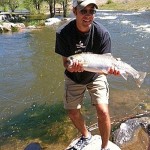 Trout Fishing in Breckenridge: Monster Rainbow