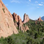 Garden of the Gods in Colorado Springs, Colorado