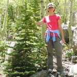 Margaret at Rocky Mountain National Park