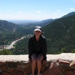 Margaret and Pikes Peak