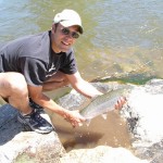 Rainbow Trout Caught in Breckenridge, Colorado