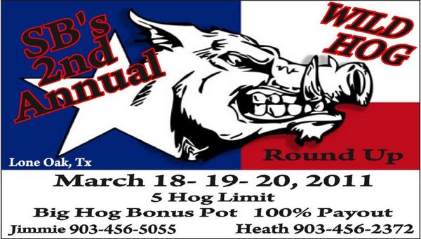 Hog Hunting Contest in Texas