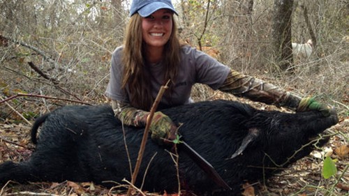 Hog Hunting Hottie Sarah Flanagan