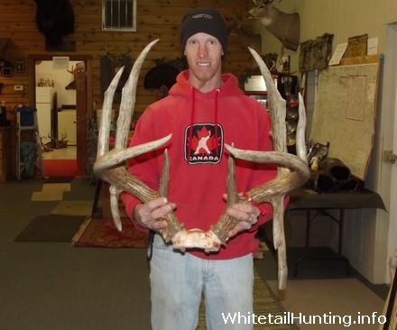 Whitetail Deer Hunting - Big Buck Shot in Ridgeway Wisconsin
